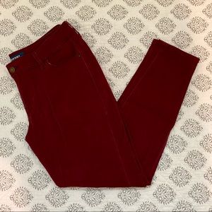 Old Navy Rockstar Skinny Jeans Red Size 12 Petite